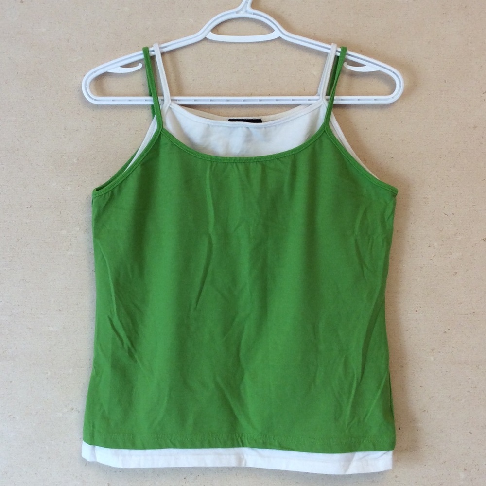 double layer tank top